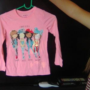 Youth girls long sleeveshirt